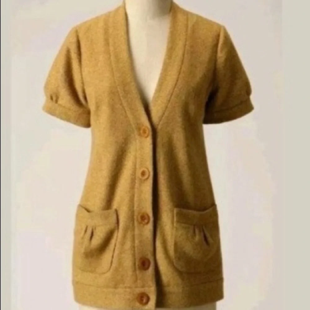Anthropologie Tabitha Tweed Cardigan Jacket - Picture 1 of 8